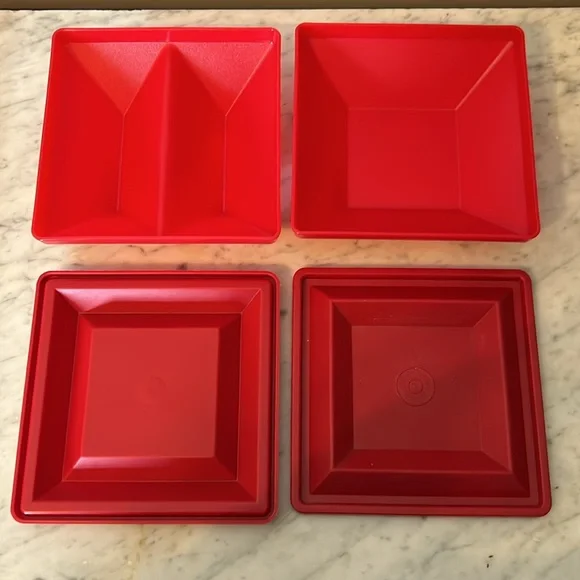 Retro 1990s Rare Tupperware Server - Picture 4 of 7